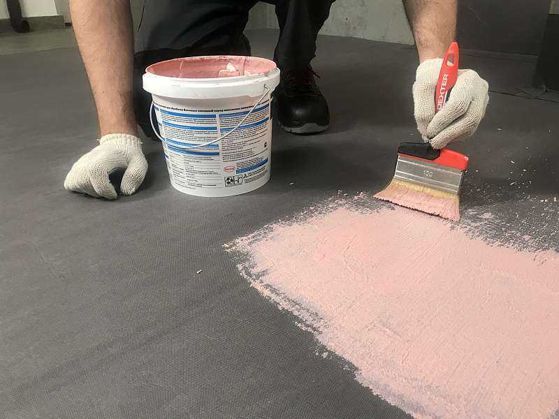 Пол под линолеум на бетонный пол: подготовка и укладка