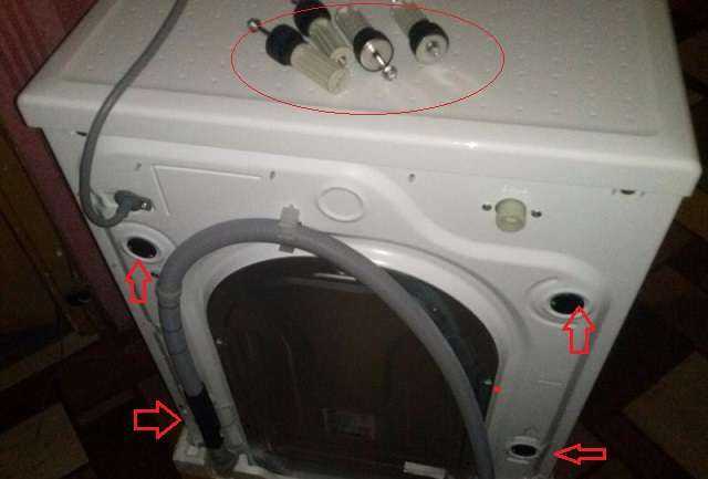 Инструкция по снятию верхней крышки в стиральных машинах индезит