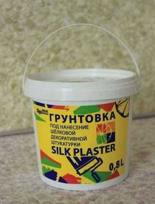 Чем заменить фирменную грунтовку для стен silk plaster, ремонт с жидкими обоями