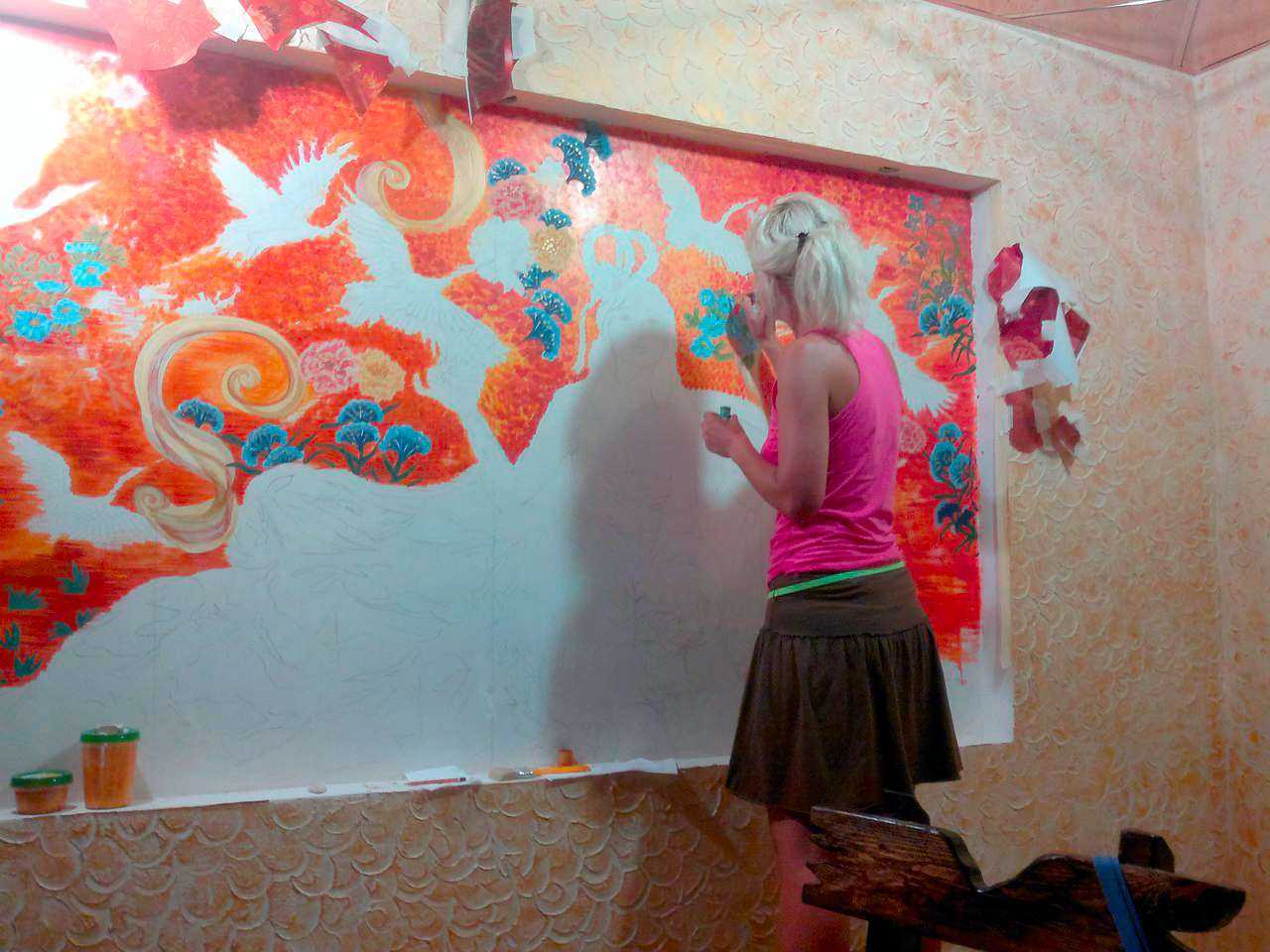 Рисунок гор на стене: мастер-класс из 6 шагов по рисованию гор в детской комнате своими руками, инструкция с фото, необходимые материалы