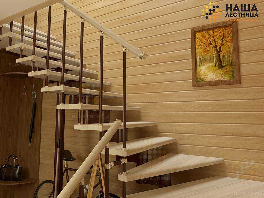 Чем обшить бетонную лестницу в частном доме — виды конструкций и монтаж