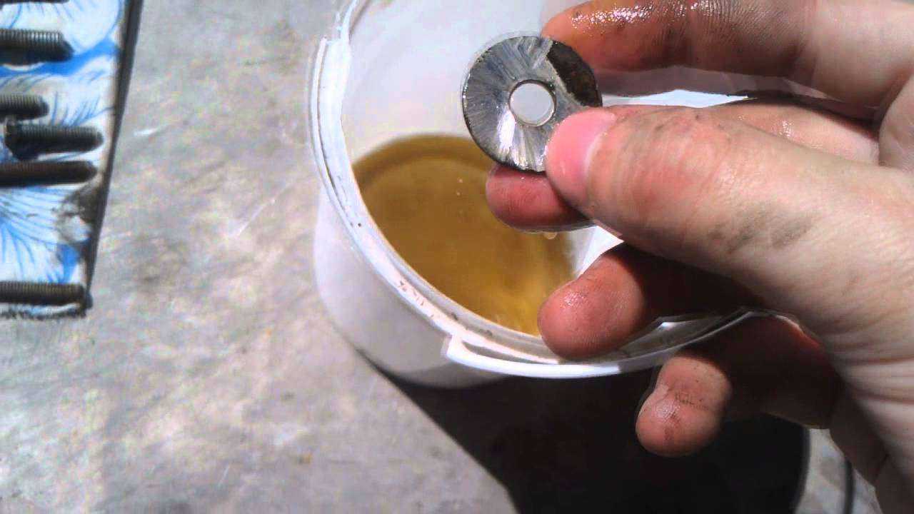 Как удалить ржавчину с металла в домашних условиях