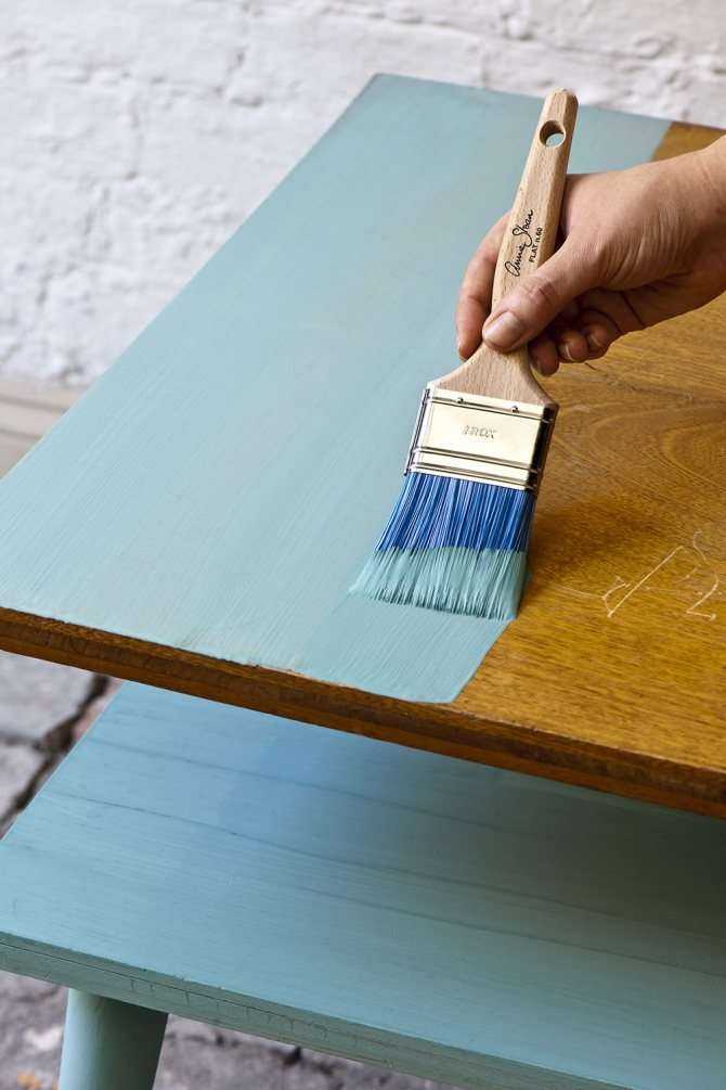 Как перекрасить лакированную мебель своими руками