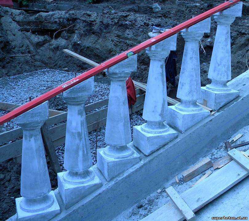 Входная лестница из армированного бетона своими руками пошагово