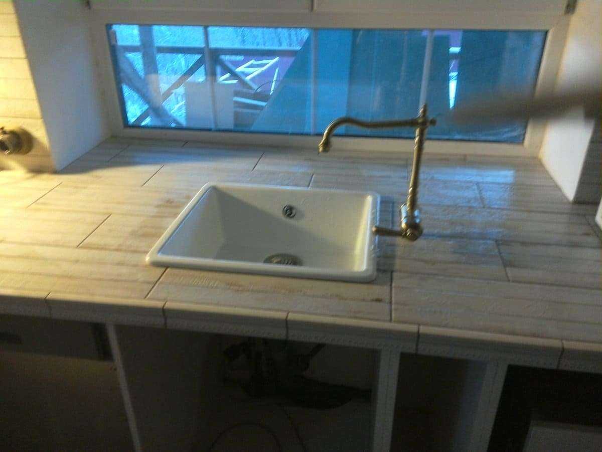 Столешница из плитки своими руками - 195+ (фото) для кухни/ ванной