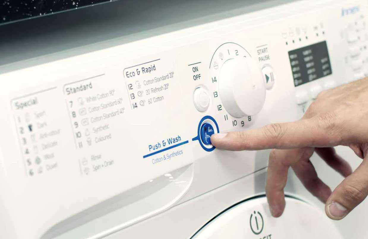 Как остановить стиральную машину во время стирки