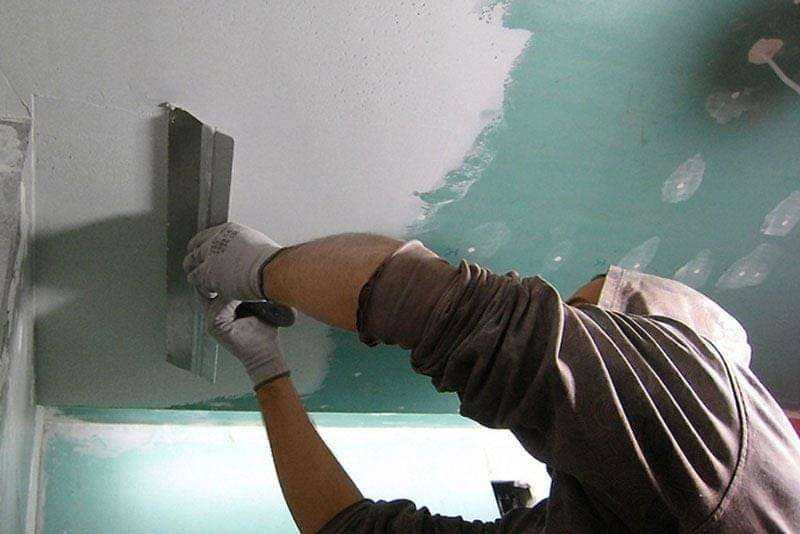 Покраска потолков из гипсокартона, как правильно сделать отделку и шпаклевку, какую краску выбрать, инструкция по отделке