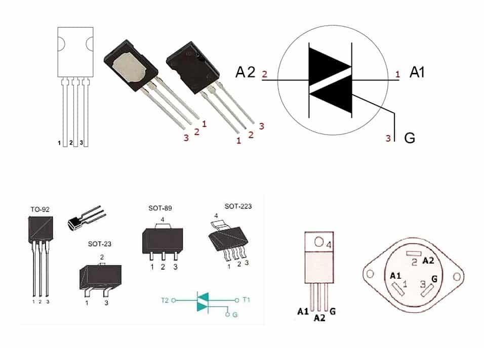 Как проверять тиристоры исправность не выпаивая - мультиметром, лампочкой и батарейками