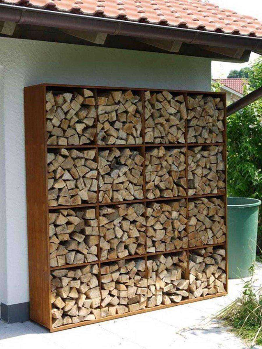 Как сделать дровник для хранения дров самостоятельно