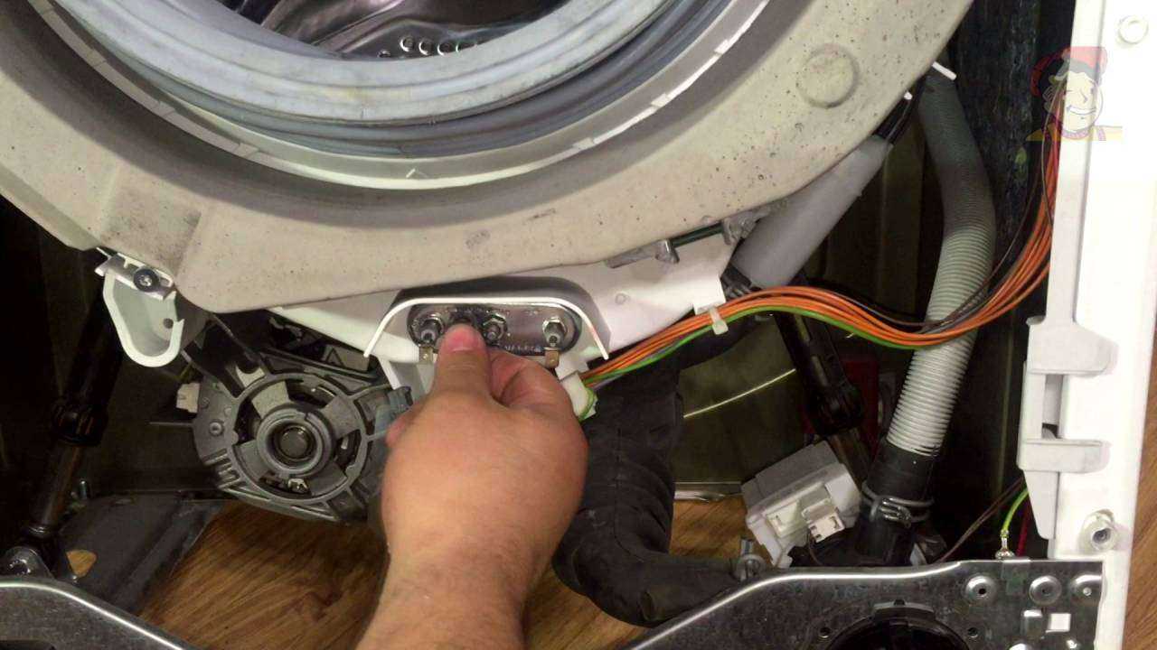 Замена щеток на двигателе стиральной машины