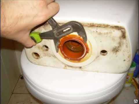 Как устранить течь в унитазе на сливе в канализацию: протекает в месте соединения