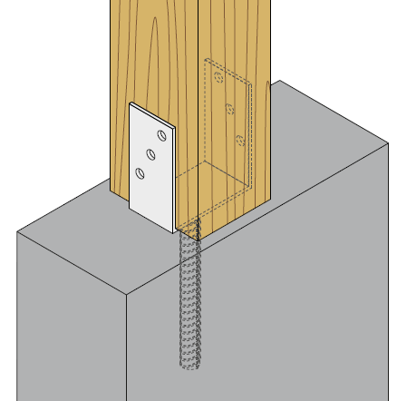 Как закрепить деревянный брусок к бетонной стене? - строительные рецепты мира