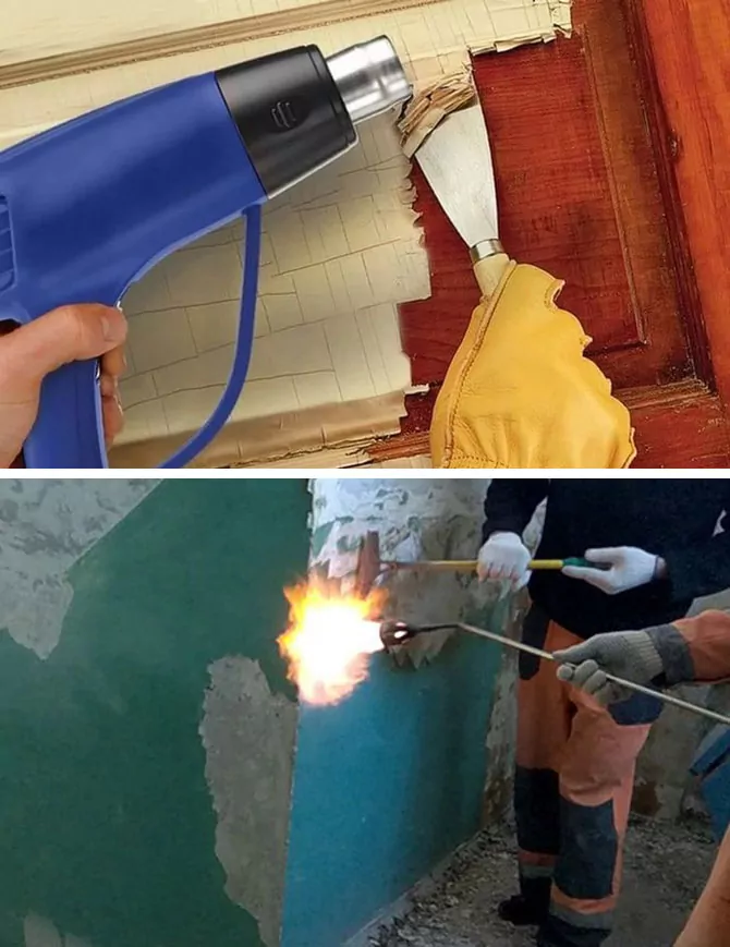 Как снять краску с бетонной стены — 4 способа