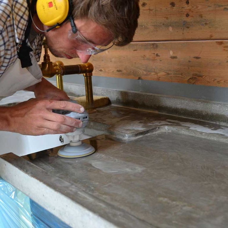 Столешницы из бетона своими руками - инструкция изготовления