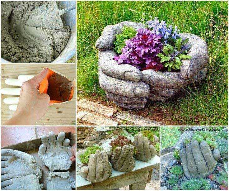 Создаем садовые фигуры своими руками. простые и интересные идеи из подручных материалов