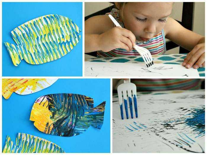 Рисунки красками для детей: поэтапно от простого к сложному
