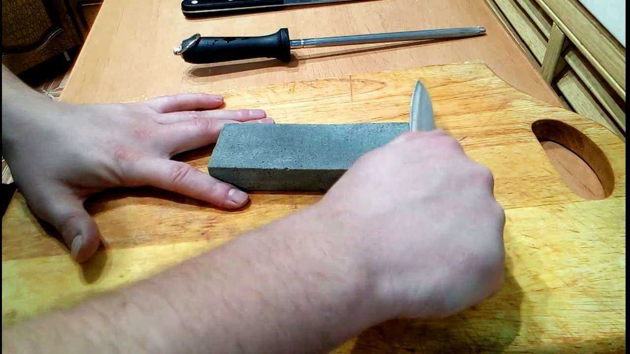 Как провести заточку ножей своими руками?