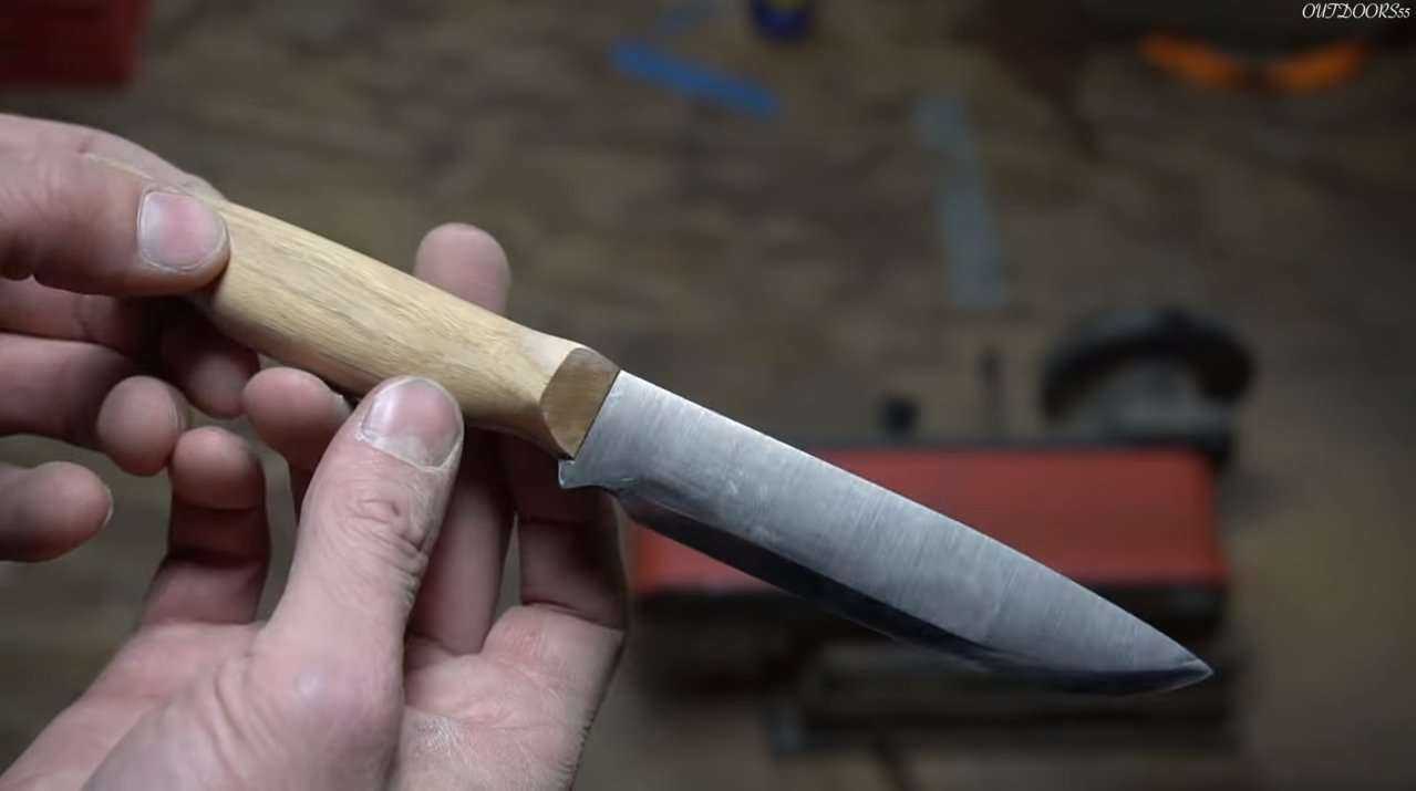 Нож из напильника, материалы, инструменты, инструкции по сборке