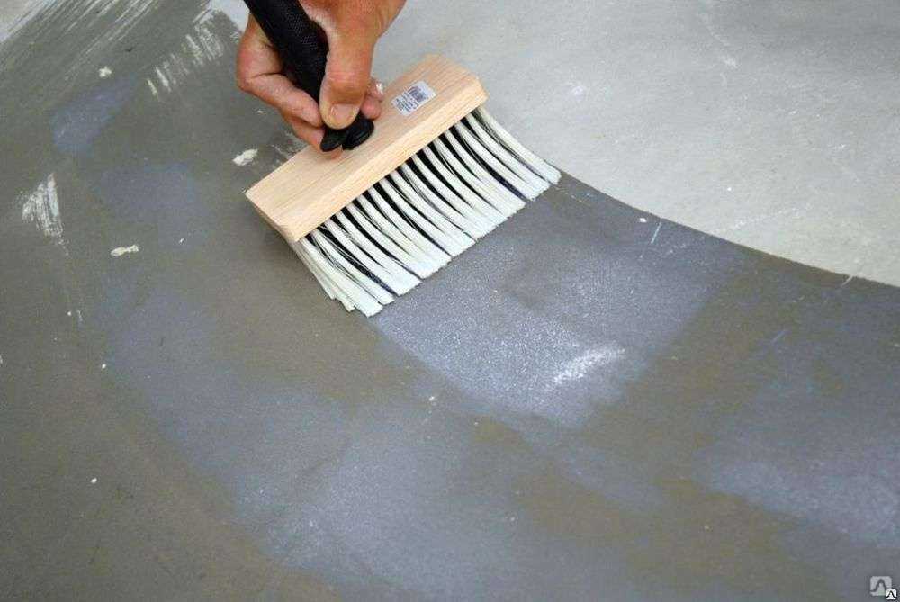 Подготовка бетонного пола под линолеум: инструкция