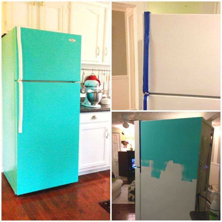 Как покрасить холодильник своими руками? – инструкция и идеи для вдохновения