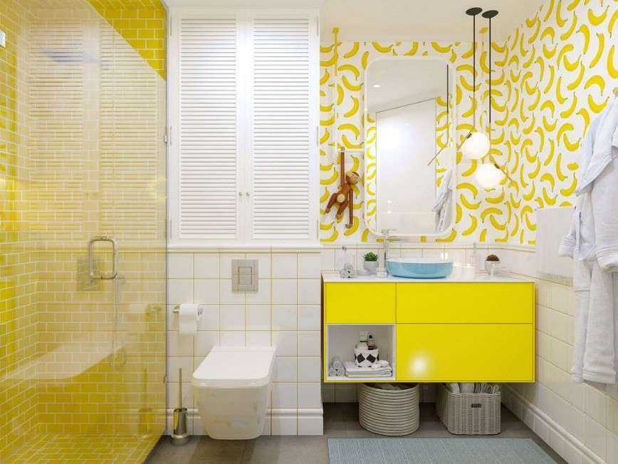Сочетания желтого цвета в интерьере с другими цветами