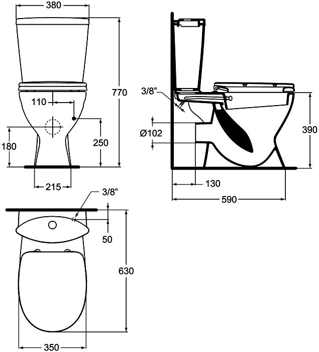 Гост 30493-96 изделия санитарные керамические. типы и основные размеры