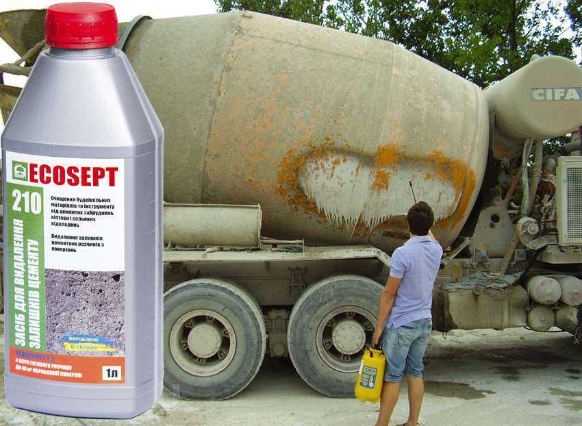 Очиститель бетона: состав средств, применение