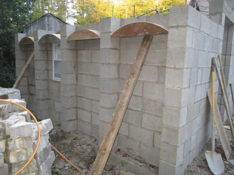 Строительство дома из шлакоблоков