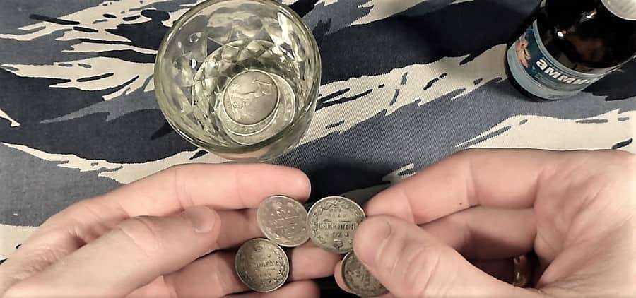 Доступные способы очистки монет в домашних условиях.