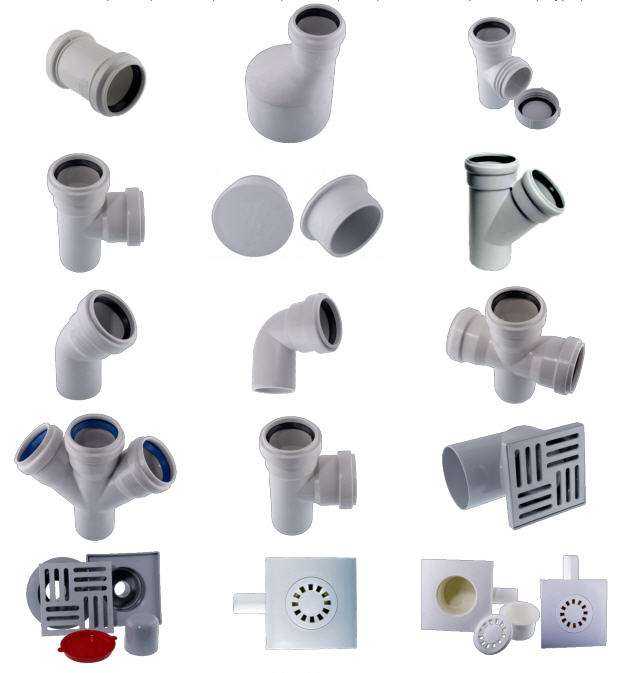 Фасонные части для канализационных труб