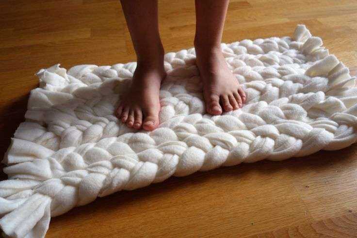 Коврики своими руками: простые инструкции и мастер-классы по созданию необычного коврика
