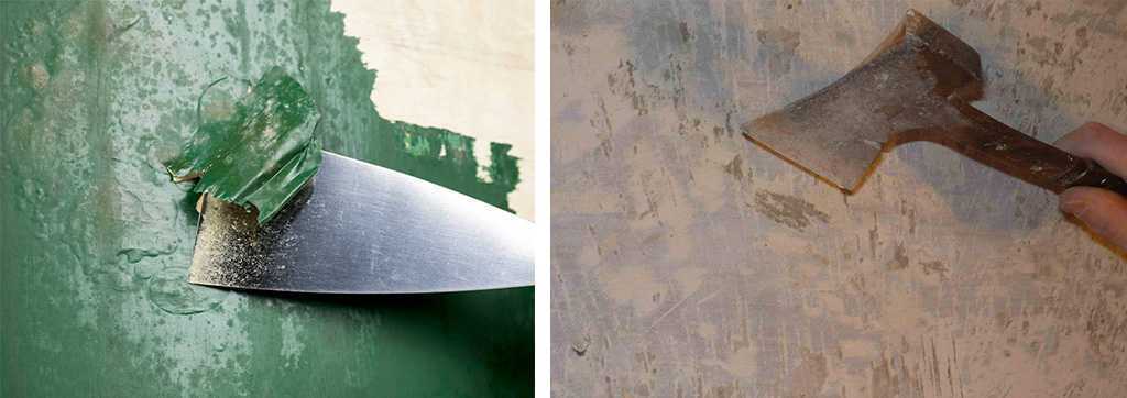 6 способов снять старую краску с бетона