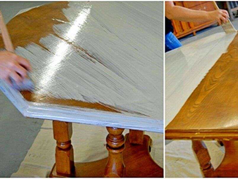 Как покрасить стол, каким лаком покрыть деревянный стол, как покрасить столешницу из дерева своими руками