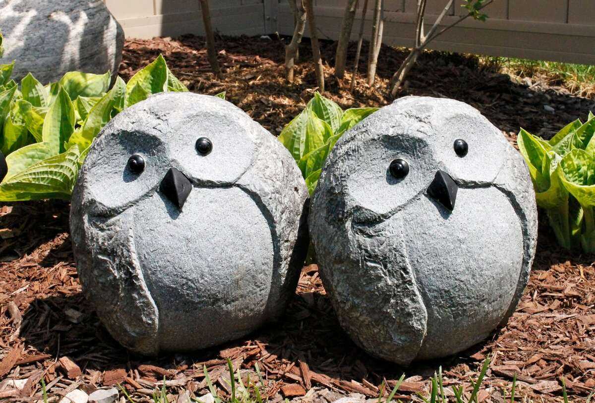 Как сделать садовые скульптуры из бетона своими руками + фото и видео