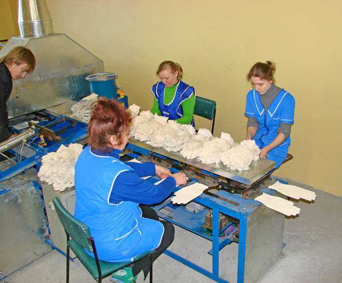 Станок для производства рабочих перчаток с пвх покрытием