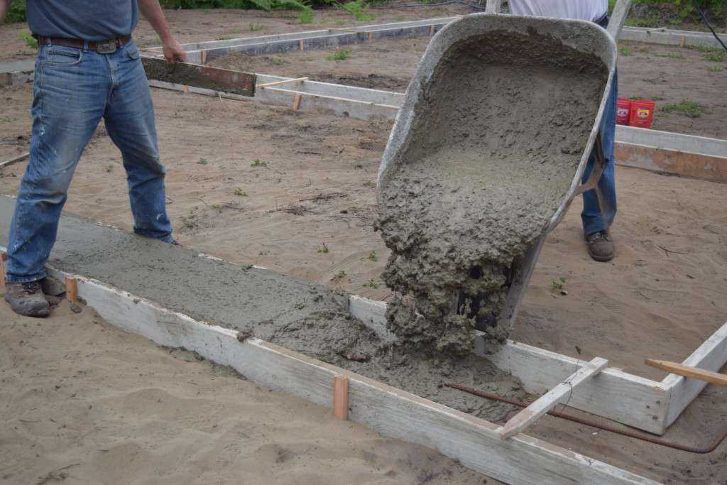 Правила вибрирования бетона
