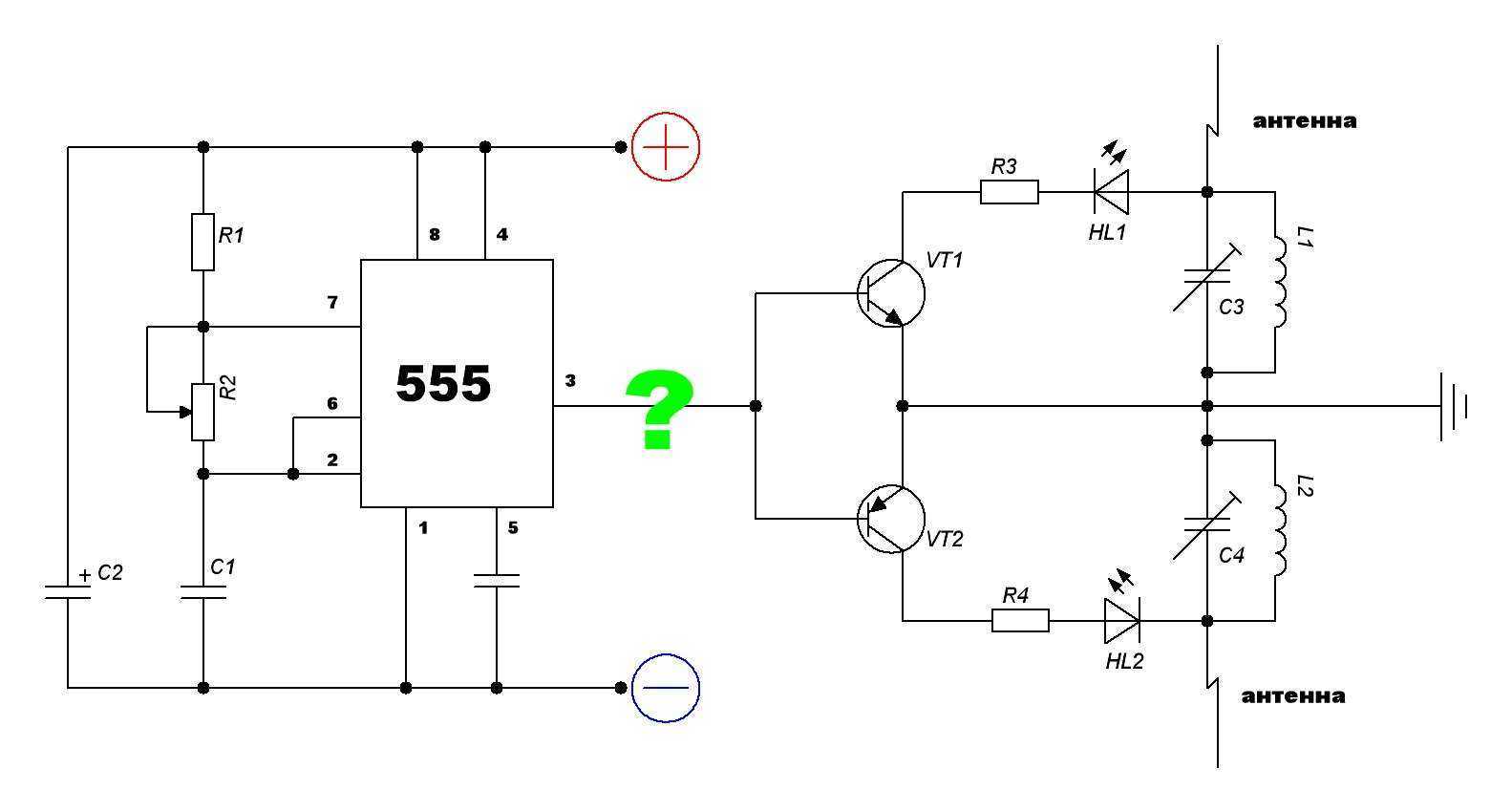 555-й таймер. часть 1. как устроен и как работает таймер ne555. расчёт схем на основе ne555 — radiohlam.ru