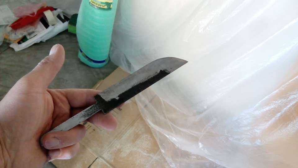 Пошаговое изготовление практичного ножа из напильника, правила заточки