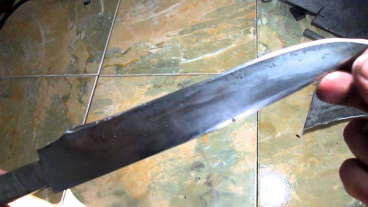 Создание ножа из напильника: видео, необходимые инструменты и поэтапное изготовление своими руками