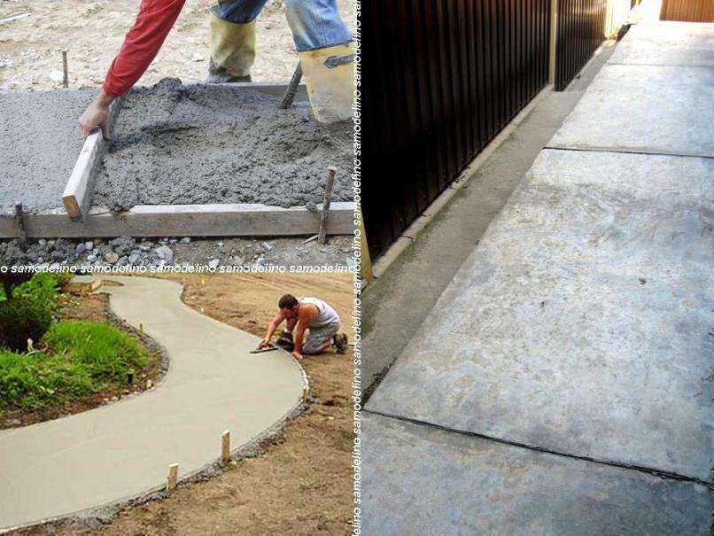 Ремонт бетонных дорожек: технология и особенности
